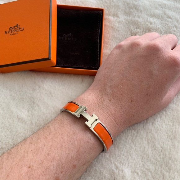 Hermes Jewelry Authentic Hermes H Bracelet Poshmark